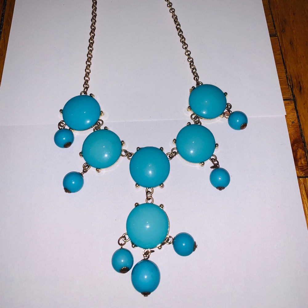 Blue Statement Necklace